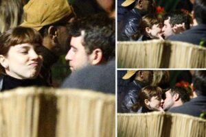 Alice Wegman e o namorado