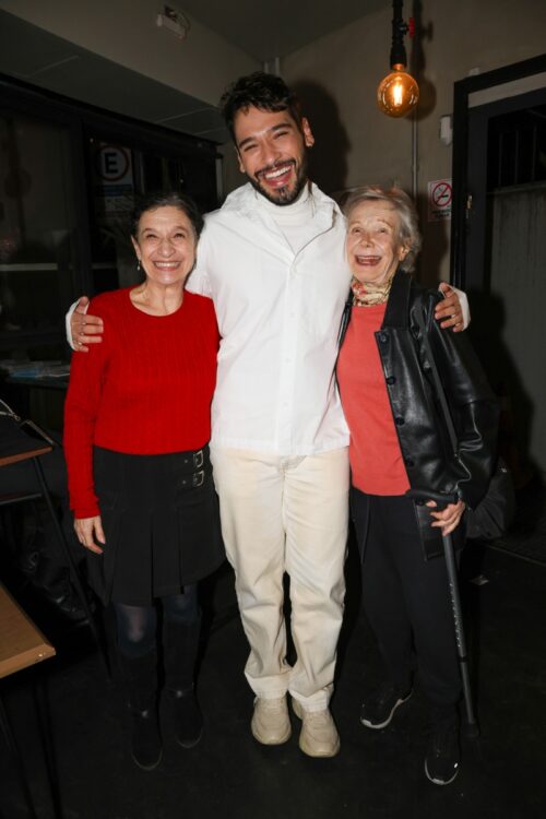 Tuna Dwek, Bruno Fagundes e Miriam Mehler