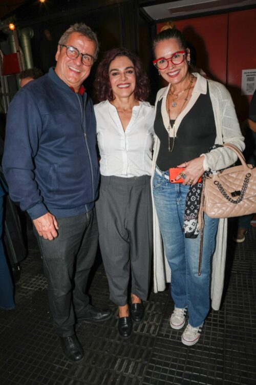 Fernando Vieira, Mara Carvalho e Suzy Rêgo