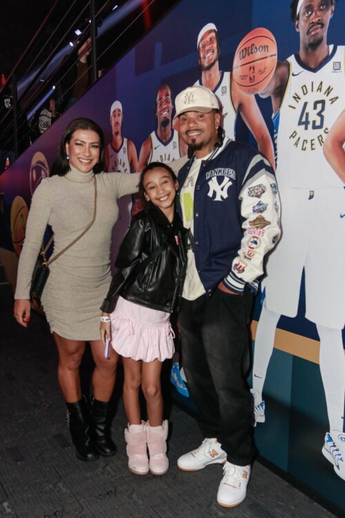 Moranguinho, Naldo Benny e a filha do casal