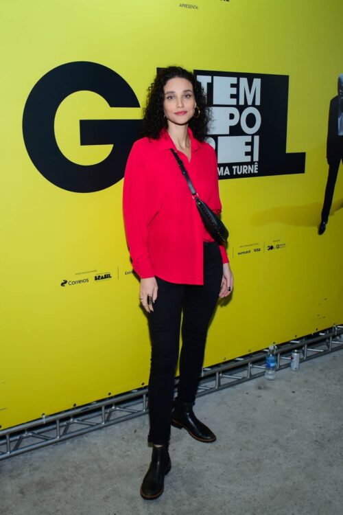 Débora Nascimento no show de Gilberto Gil 