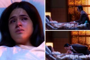 Ronaldo (João Vitor Silva) visita Bia (Maisa) no hospital - Garota do Momento