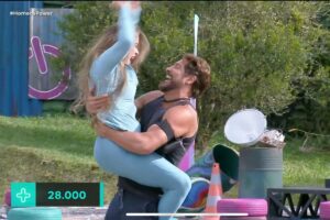 Power Couple - Victor vence a prova dos homens