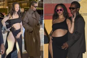 Rihanna e A$ap Rock em Cannes