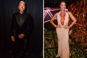 Belo e Gracyanne na festa de Leo Dias