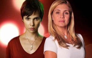 Carminha (Adriana Esteves) e Rita (Débora Falabella) em Avenida Brasil - Divulgação Globo