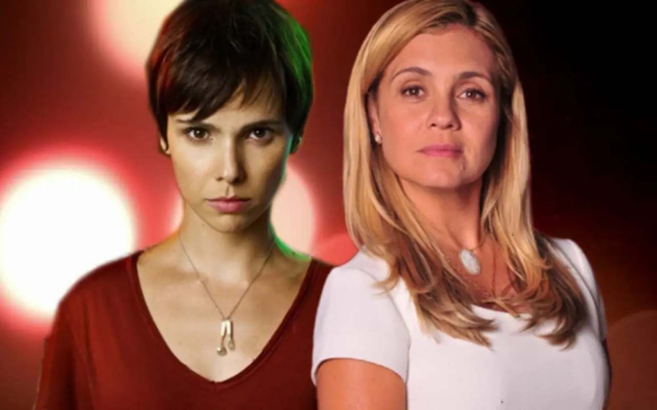 Carminha (Adriana Esteves) e Rita (Débora Falabella) em Avenida Brasil - Divulgação Globo