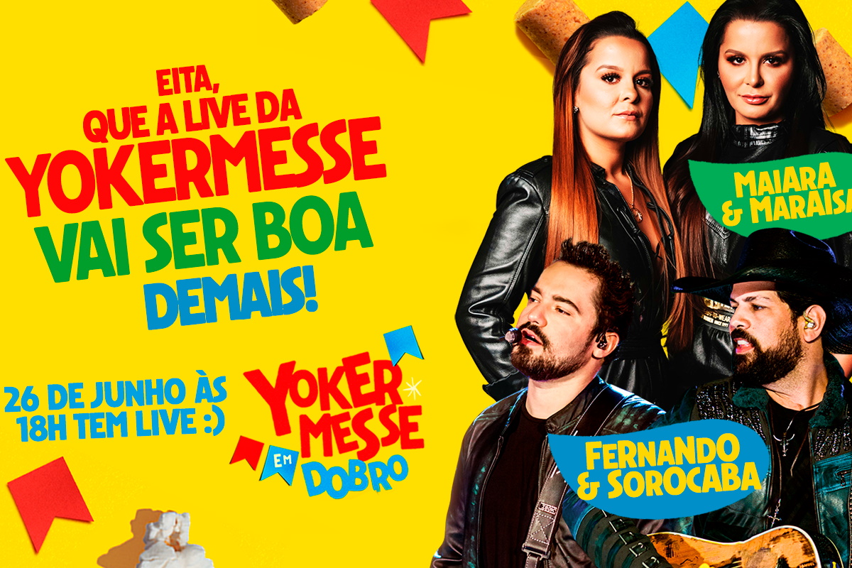 cartaz de live sertaneja