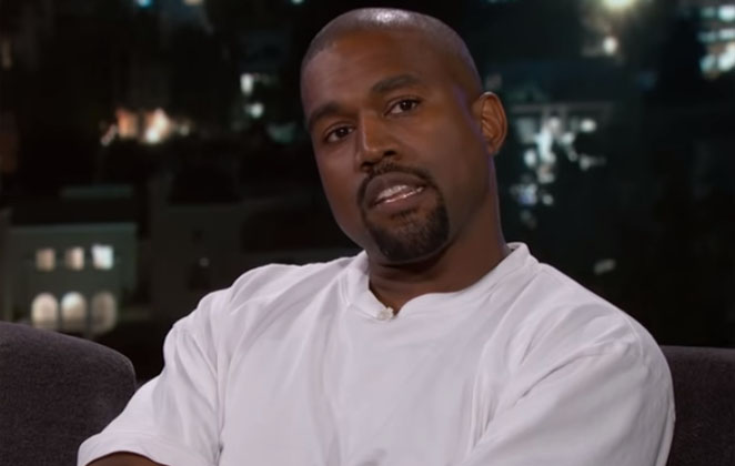 Kanye West em programa de TV