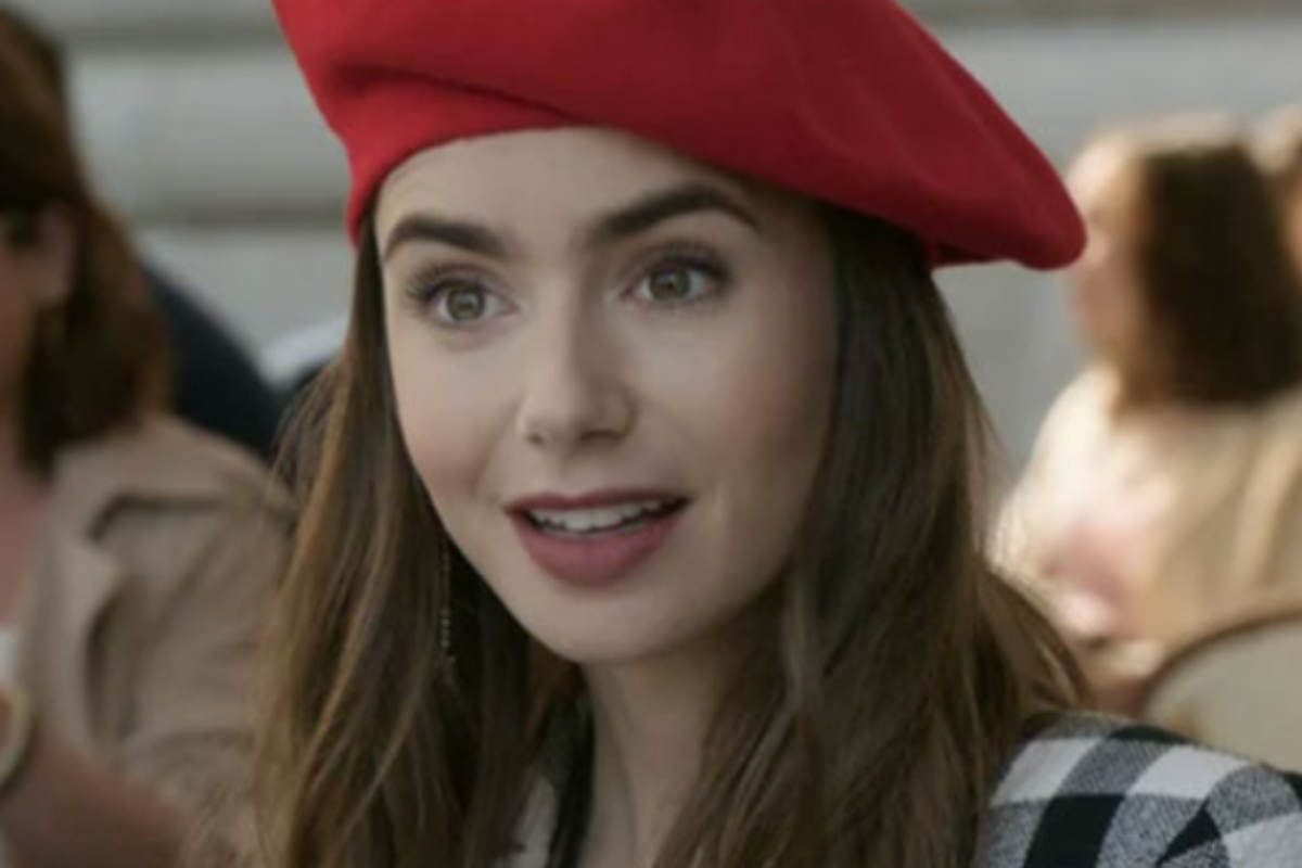 lily collins na série emily in paris