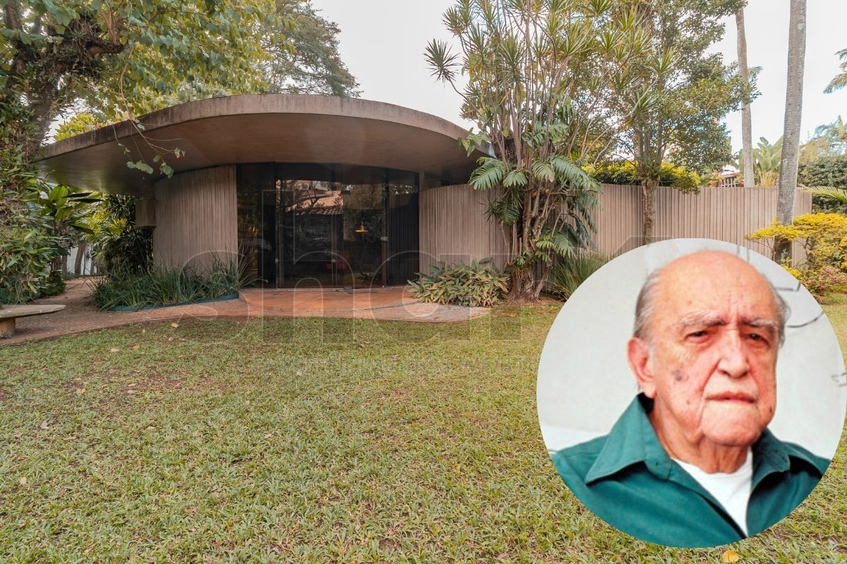 Projeto residencial de Oscar Niemeyer