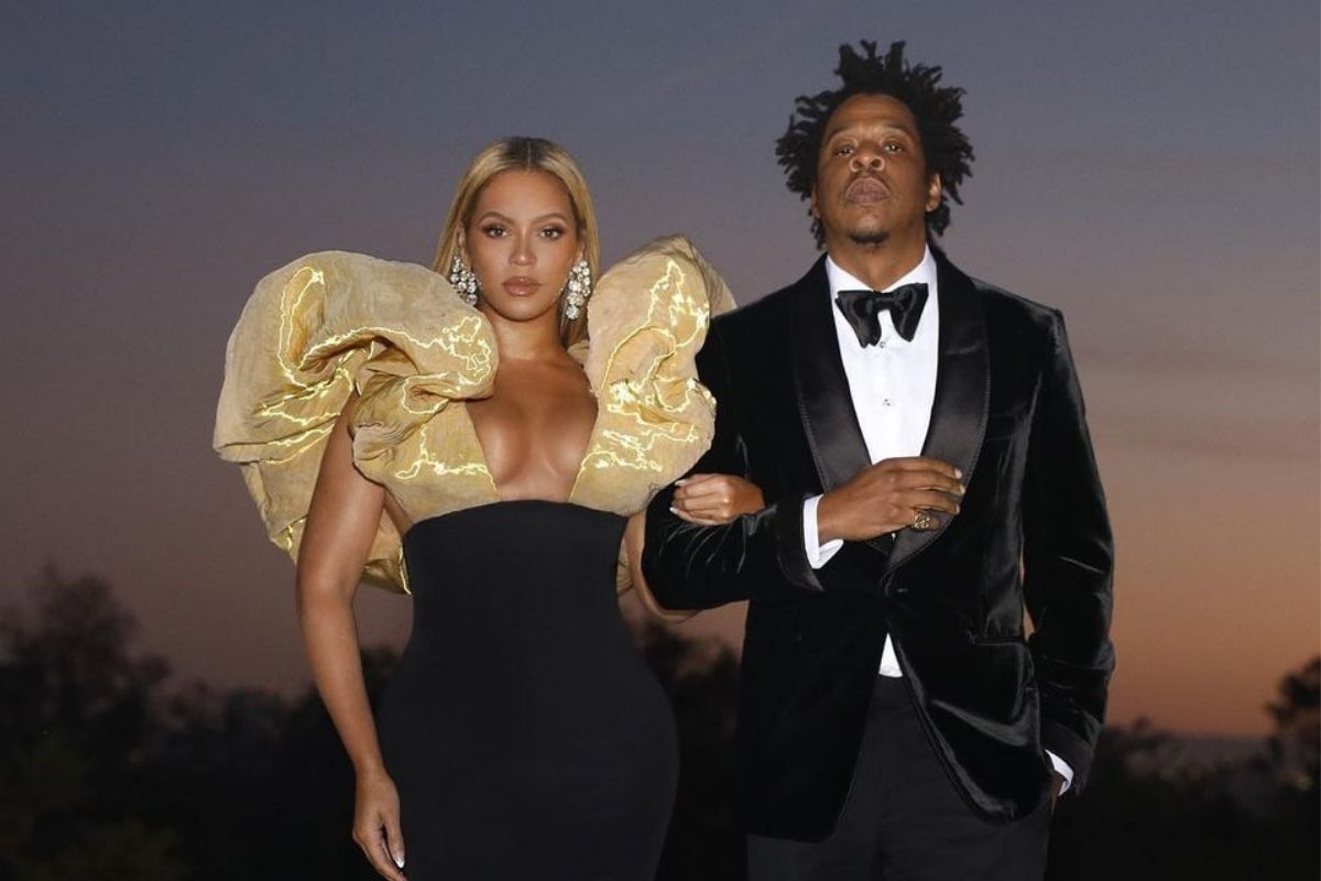 Beyoncé e Jay-Z em foto do Globo de Ouro