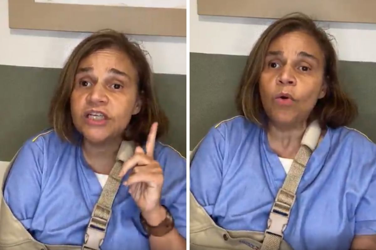 Claudia Rodrigues fala da alta do hospital