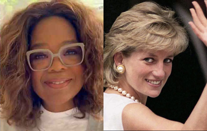 Oprah Winfrey e Princesa Diana