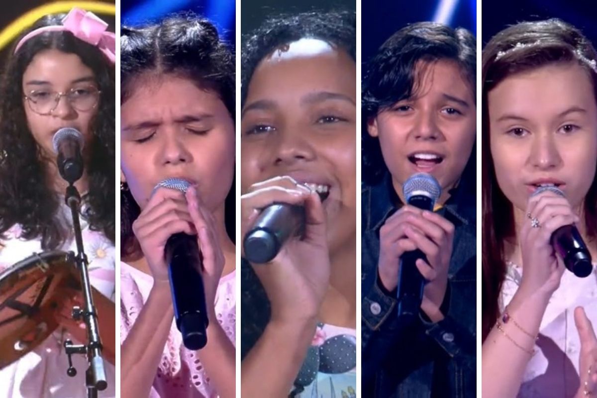 Cantores mirins do The Voice Kids
