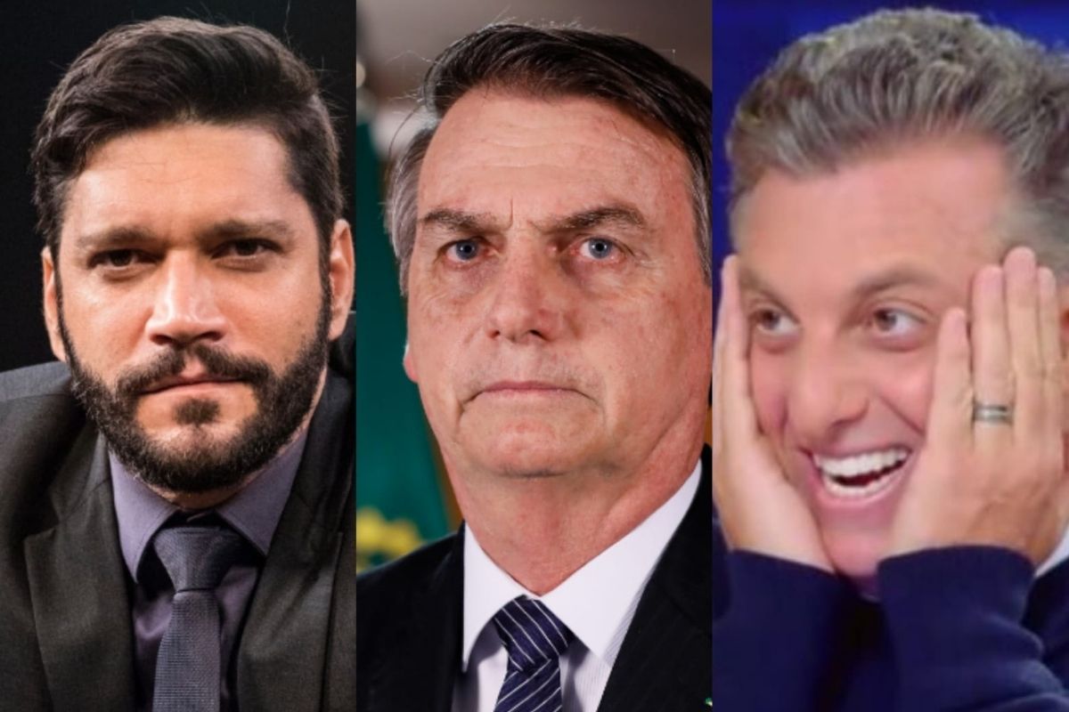 Armando Babaioff, Jair Bolsonaro e Luciano Huck