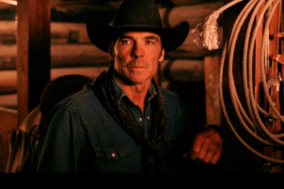 Jay Pickett de chapéu de cowboy