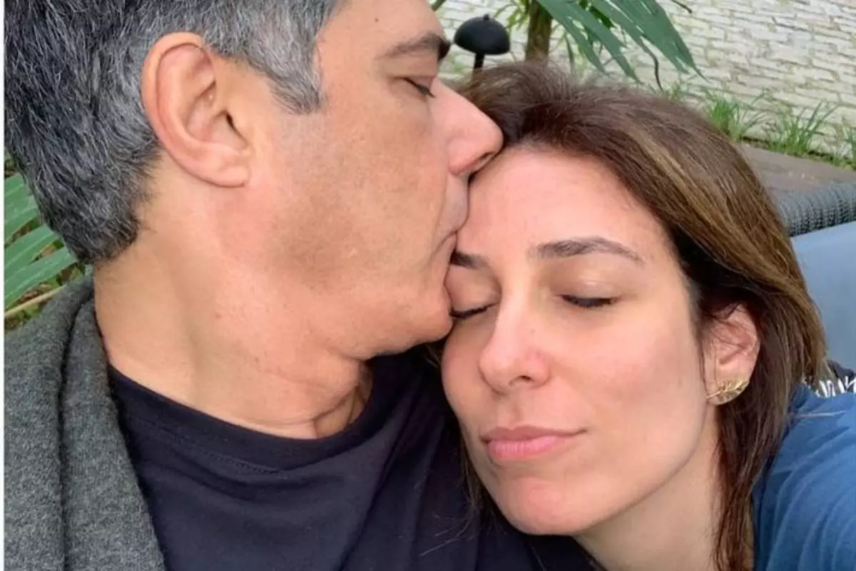 william bonner e natasha dantas em momento íntimo