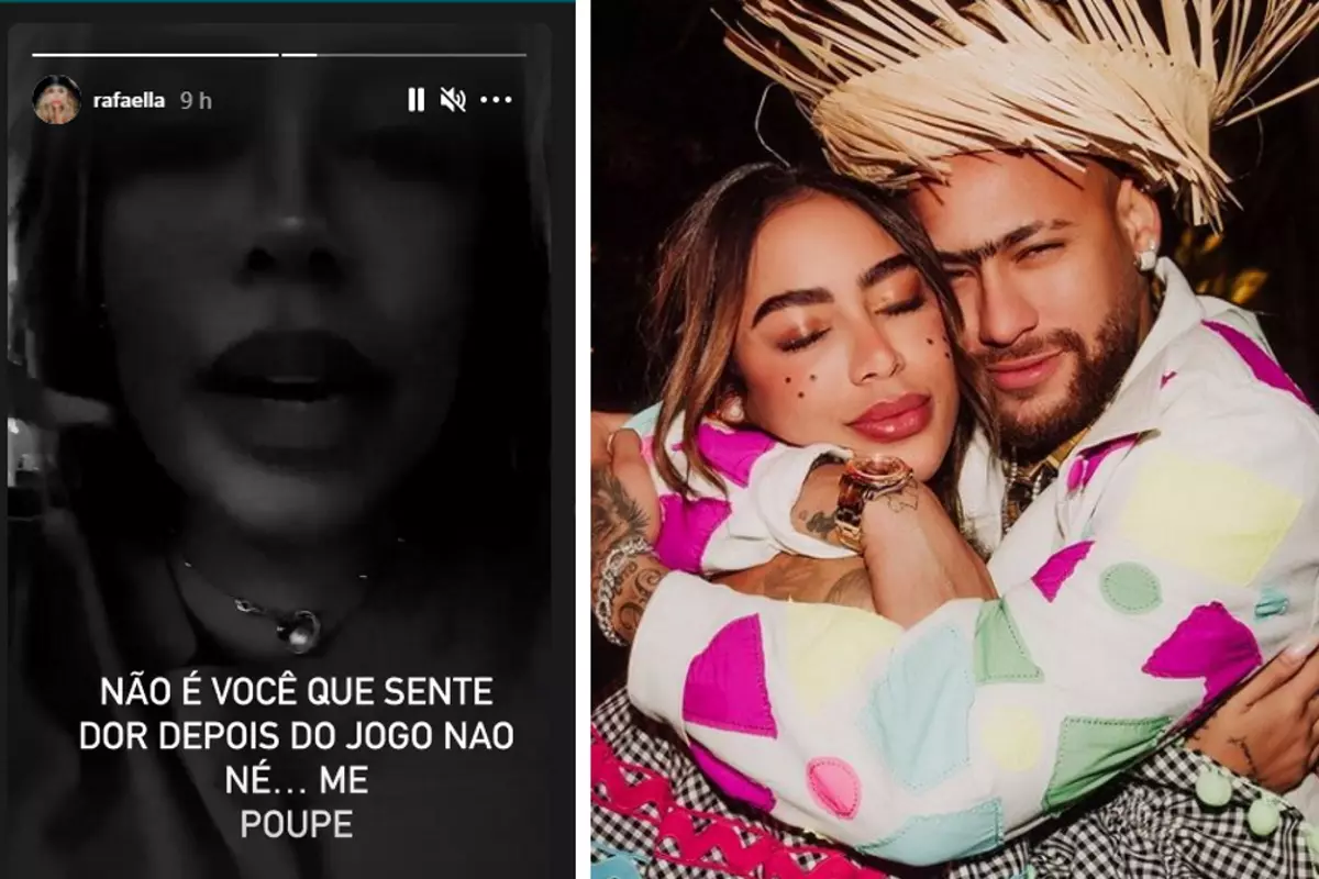 Rafaella Santos e Neymar fotomontagem