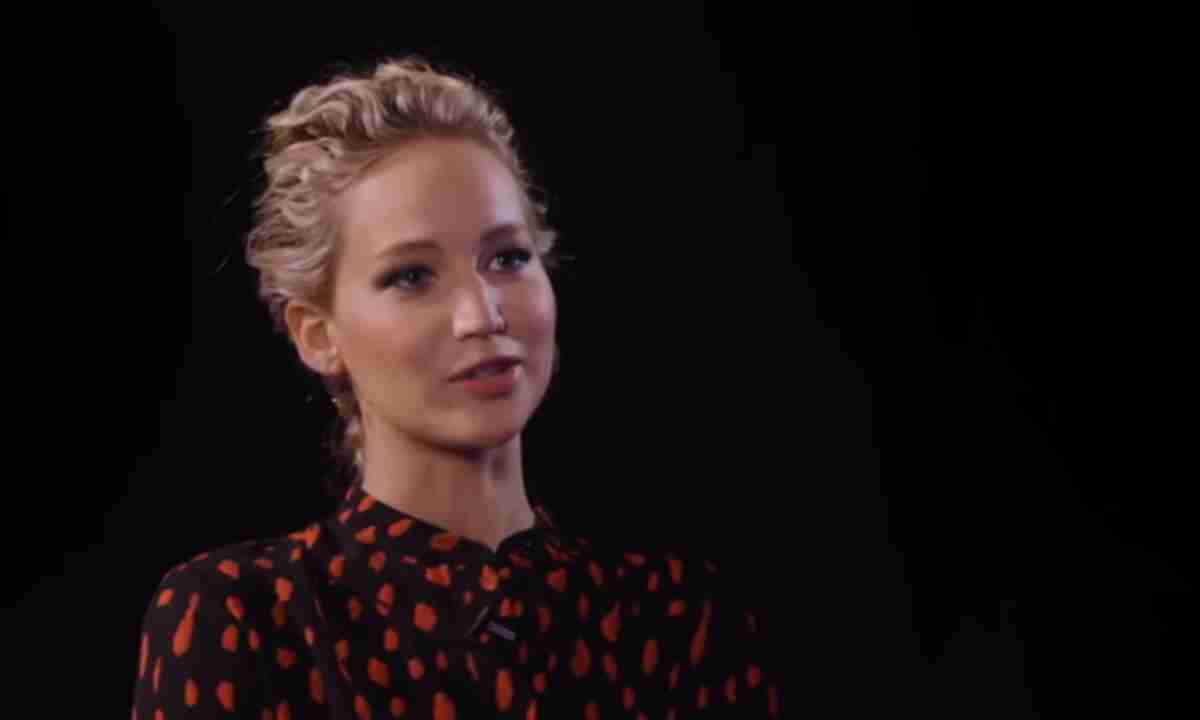 Jennifer Lawrence, print entrevista TV