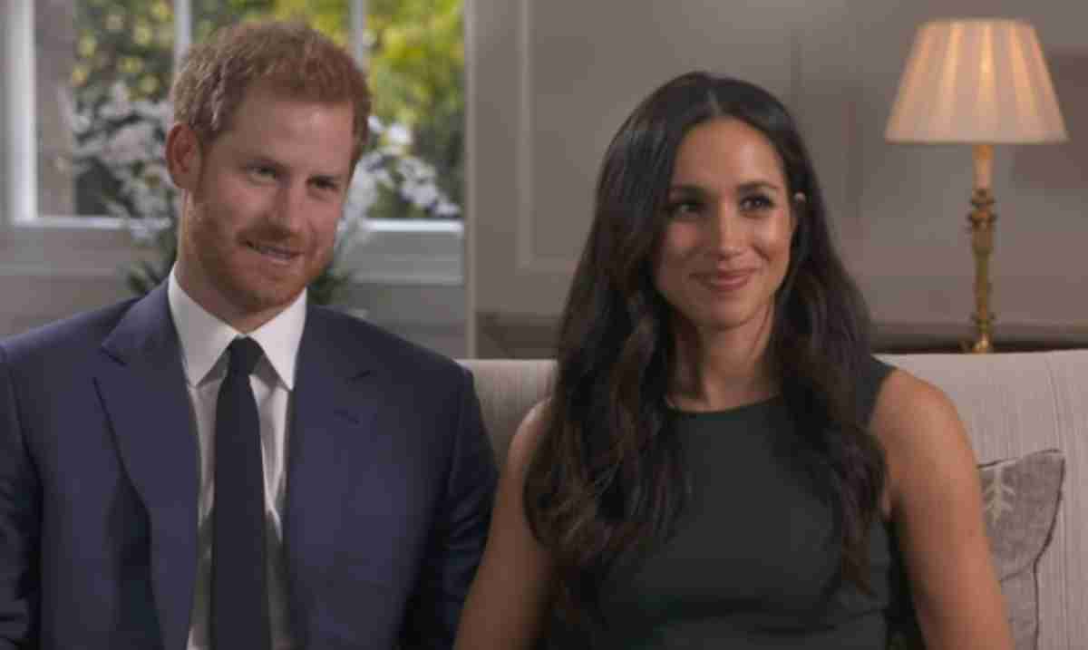 Príncipe Harry e Meghan Markle, print entrevista de noivado