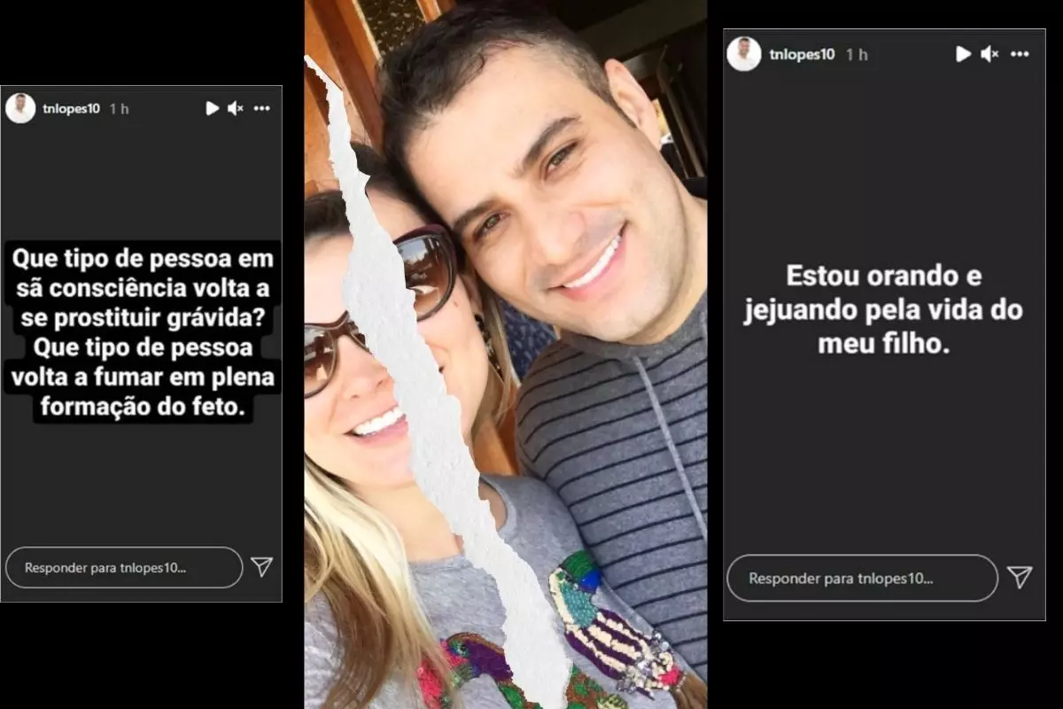 Ex-marido acusa Andressa Urach de se prostituir grávida