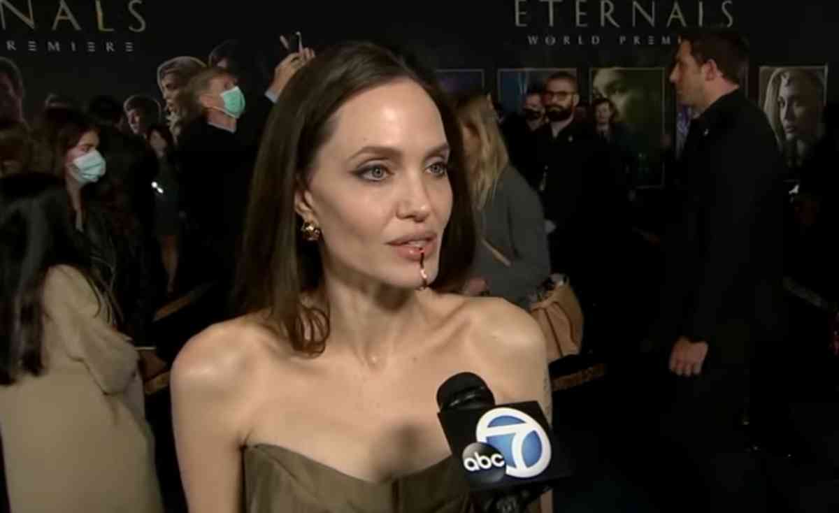 Angelina Jolie na estreia de Eternos