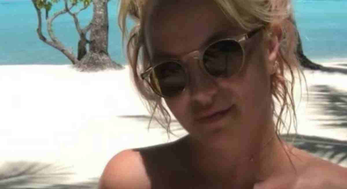Britney Spears na praia