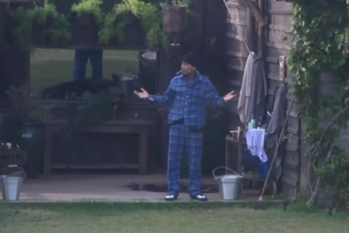 Dynho Alves no momento em que levou a punição