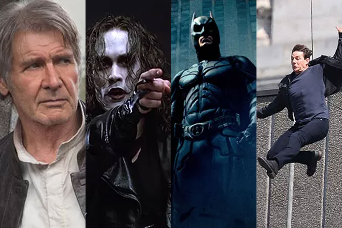 Harrison Ford, Brandon Lee, Batman e Tom Cruise