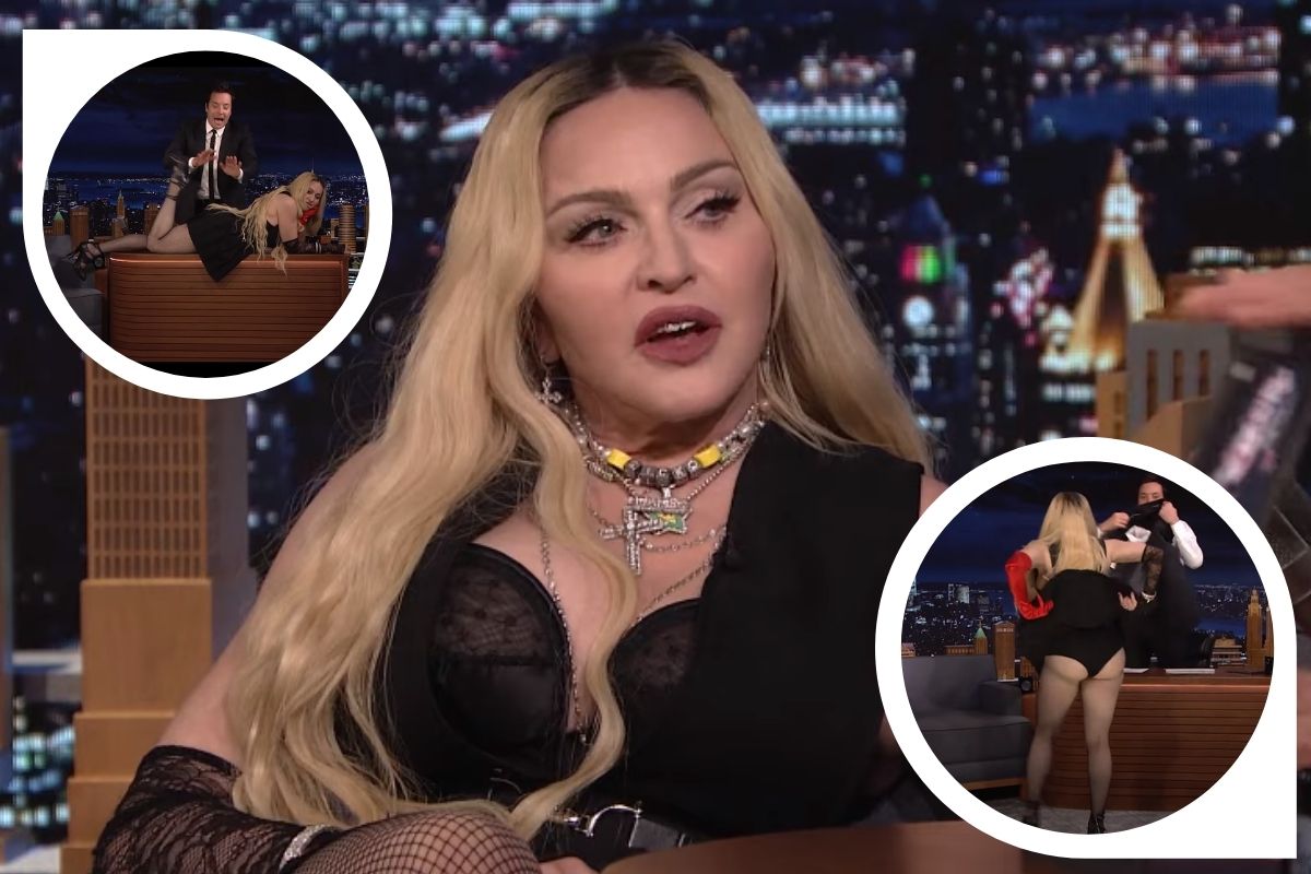 Madonna causa em entrevista com Jimmy Fallon