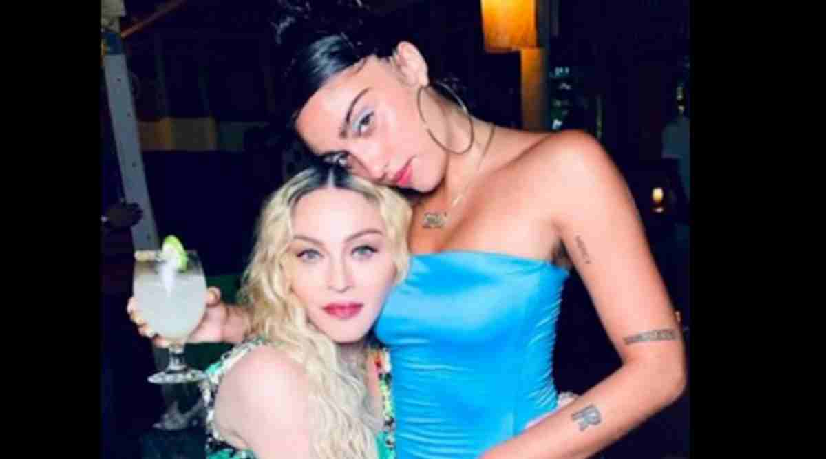 Madonna e a filha Lourdes León