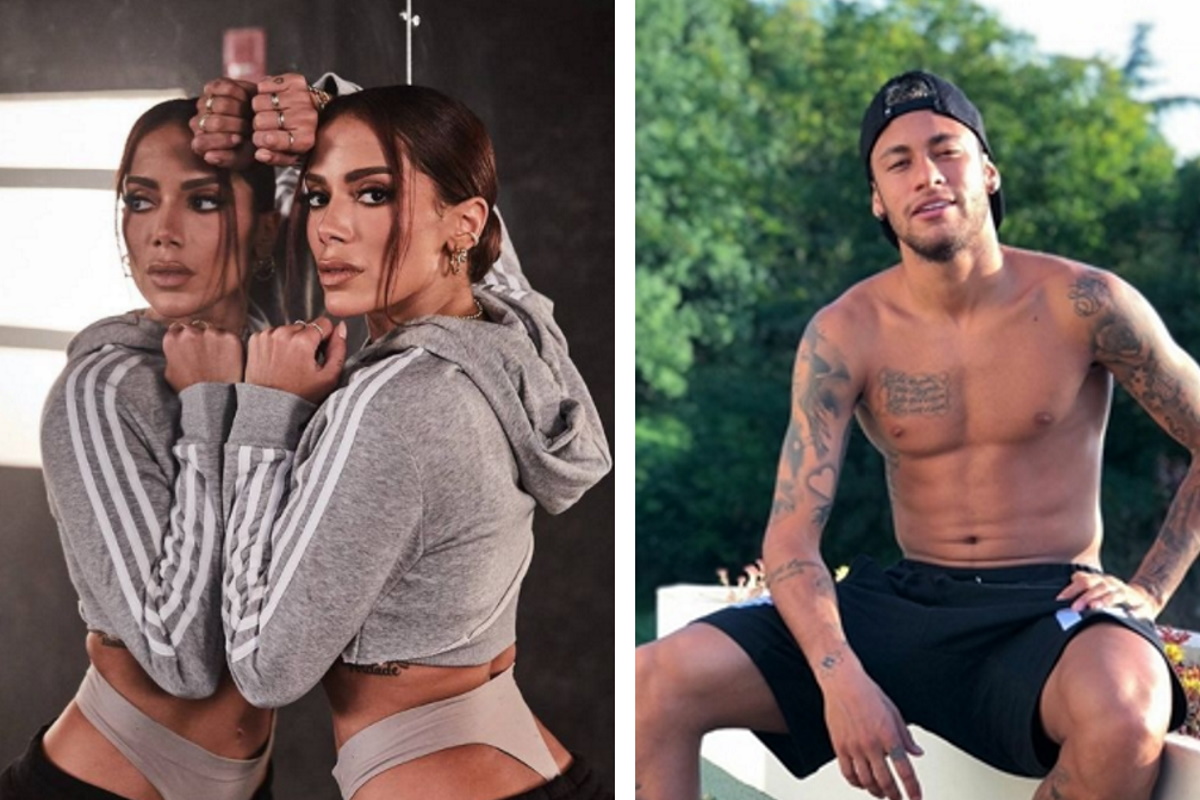 Anitta e Neymar fotomontagem