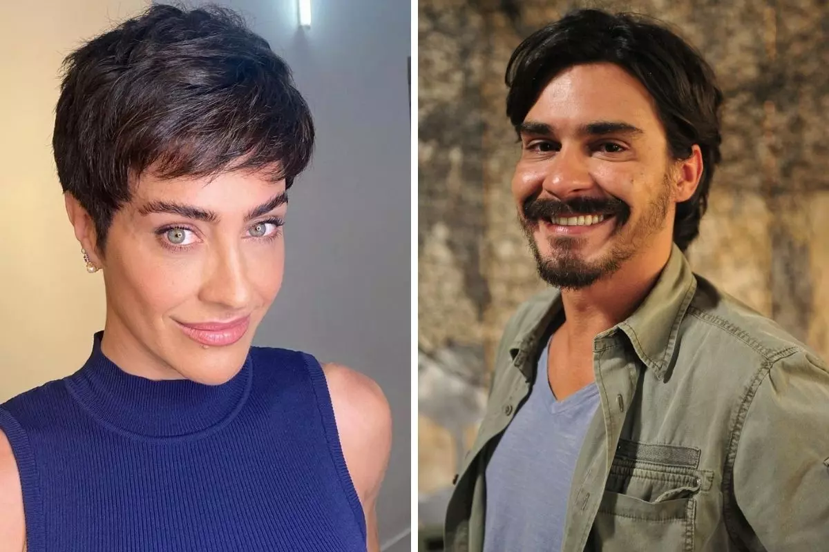 Cynthia Benini e André Gonçalves