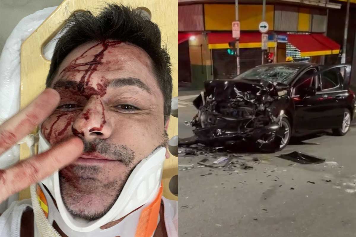 Danilo faro sofre acidente de carro