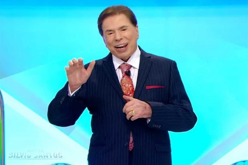 Silvio Santos no palco