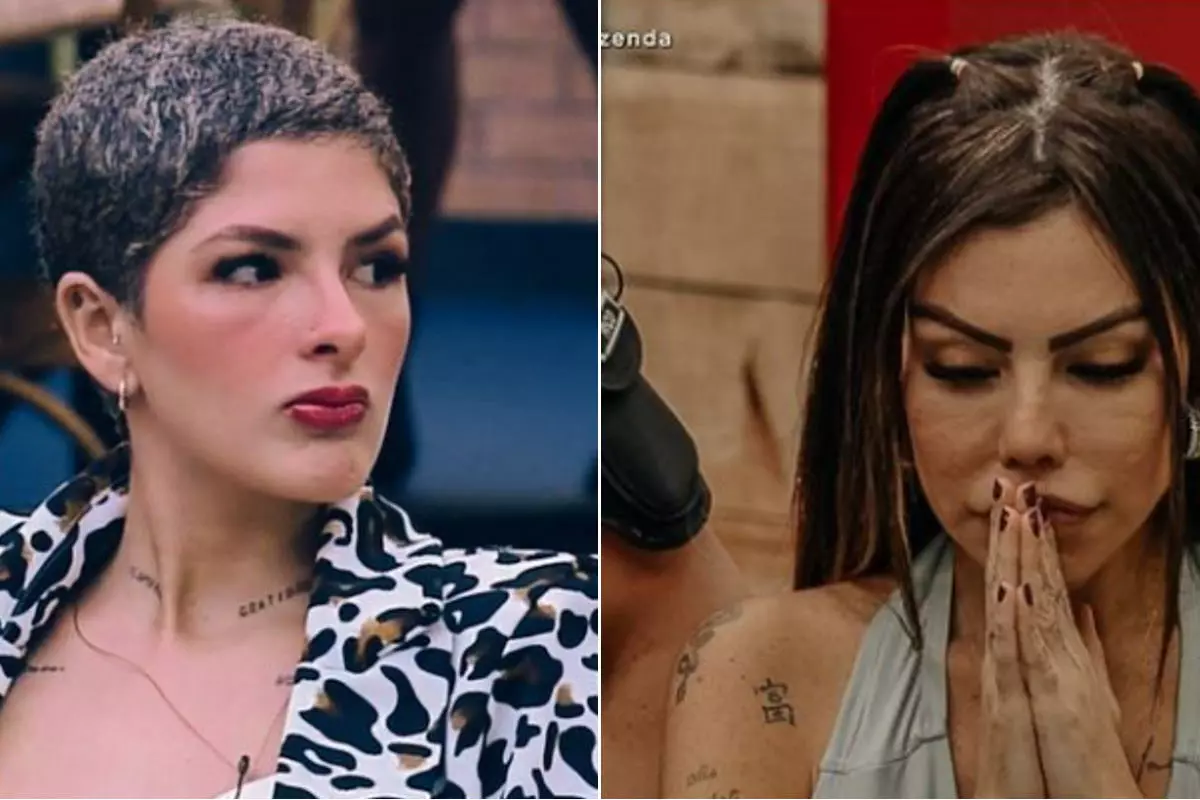 Lary e Liziane fotomontagem