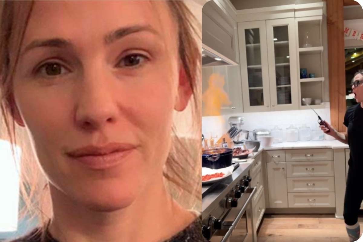 Jennifer Garner bota fogo na cozinha ao preparar comida