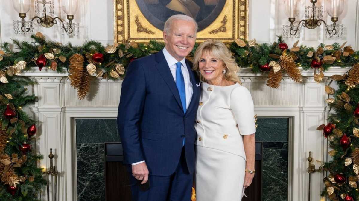 Joe e Jill Biden na Casa Branca