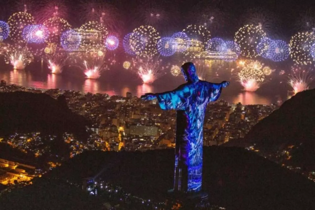 Queima de fogos Rio de Janeiro