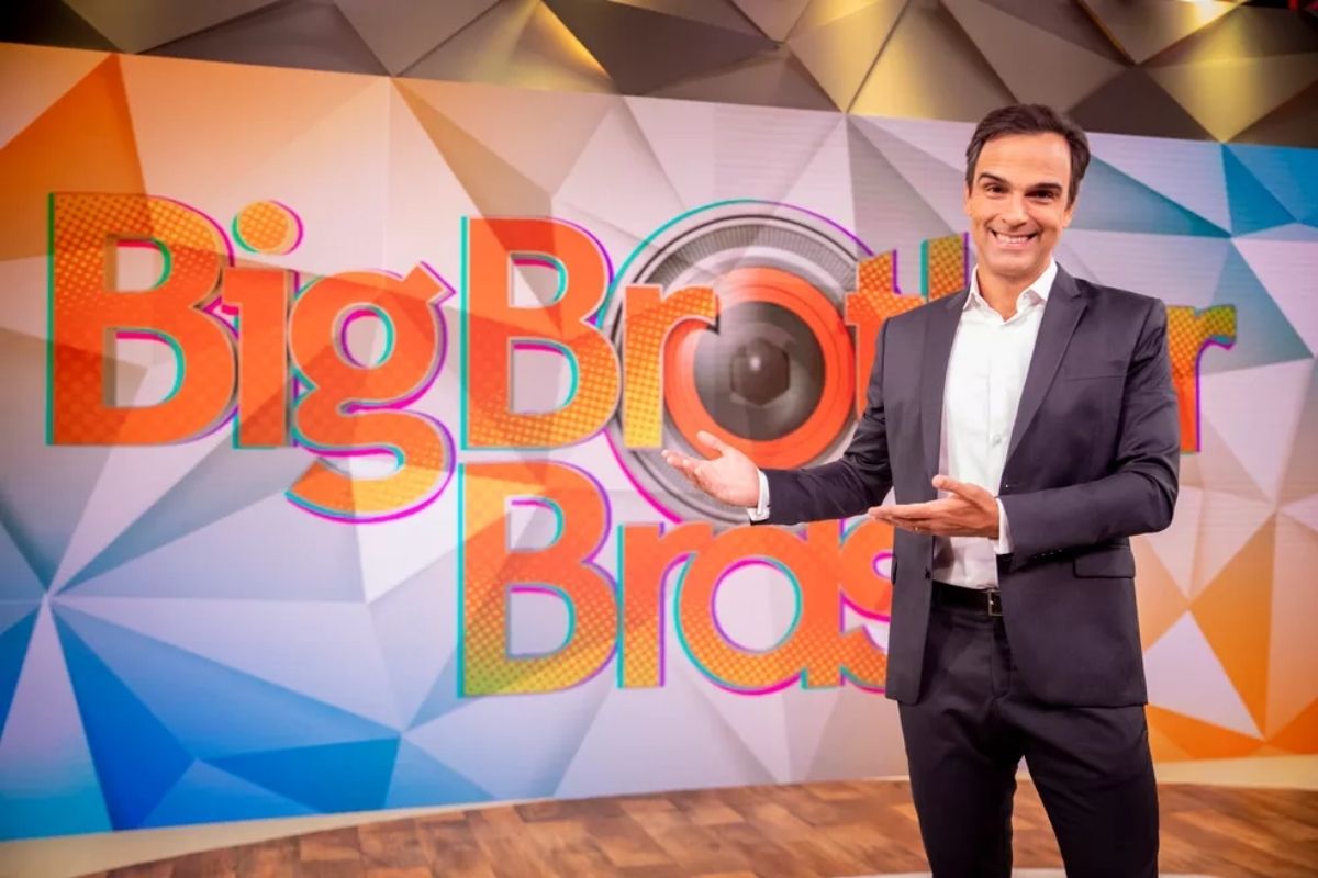 Tadeu Schmidt no comando do Big Brother Brasil