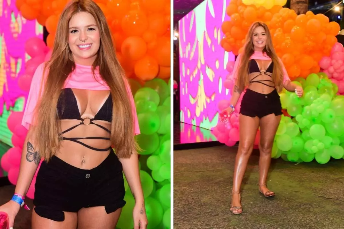 Viih Tube ousa no look para aniversário de GKay
