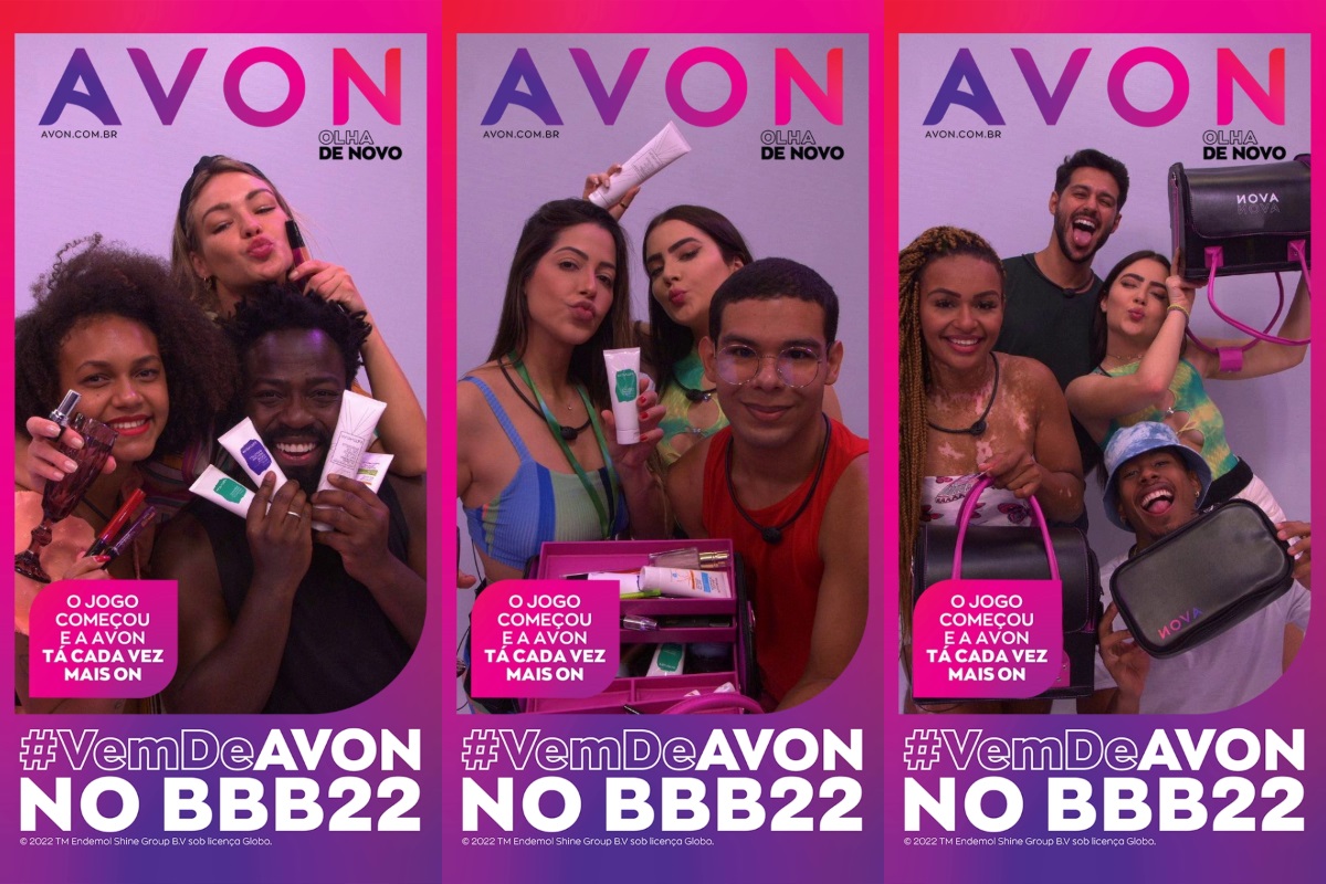 BBB22: Veja detalhes da ação da Avon com os brothers e produtos de cuidado e beleza da marca