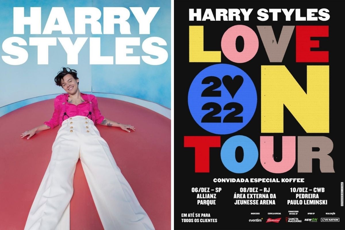 Harry Styles divulga data extra da 'Love On Tour' no Brasil