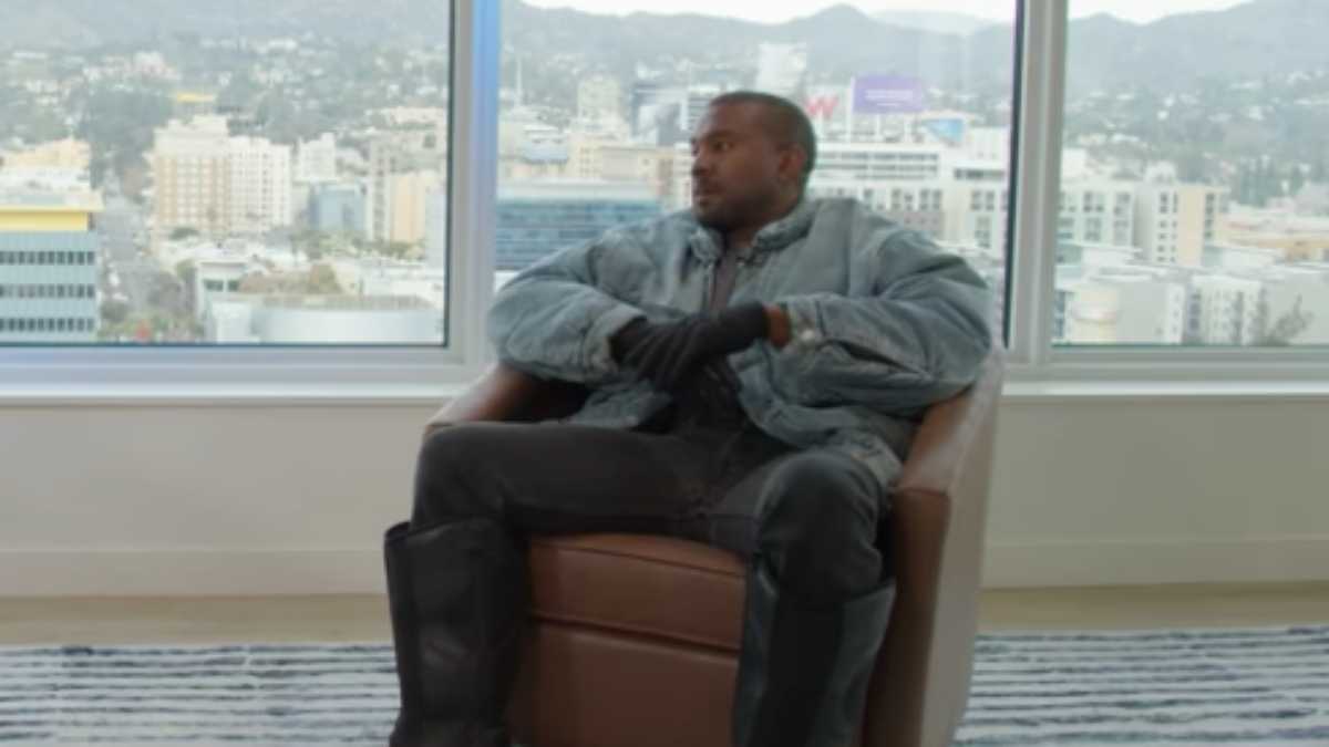 Kanye West no podcast Hollywood Unlocked