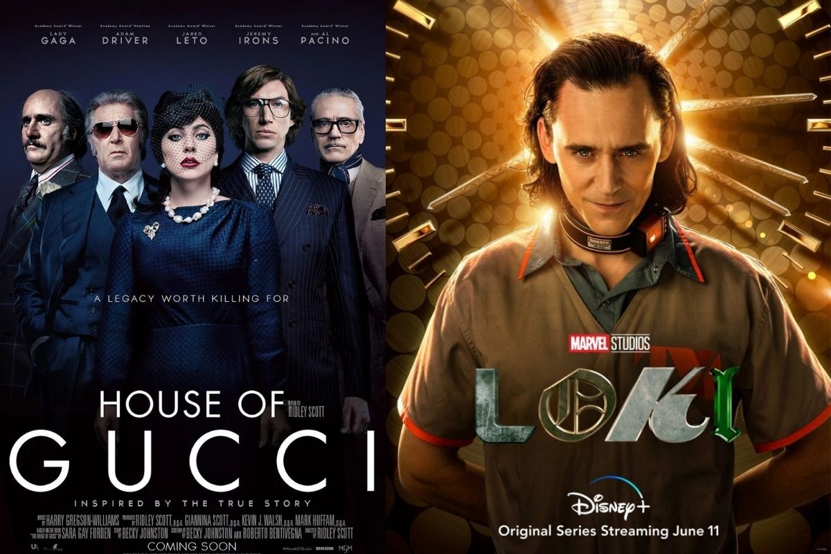 posters loki e house of gucci