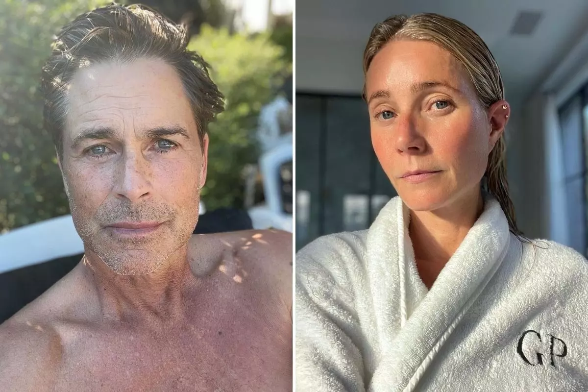 Rob Lowe diz que esposa deu dicas sobre sexo oral à Gwyneth Paltrow