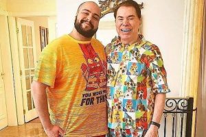 Tiago Abravanel e Silvio Santos