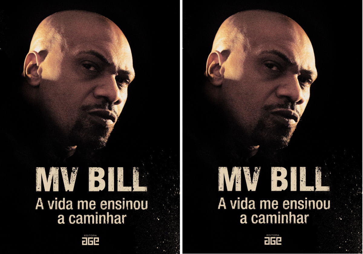 capa de livro de MV Bill