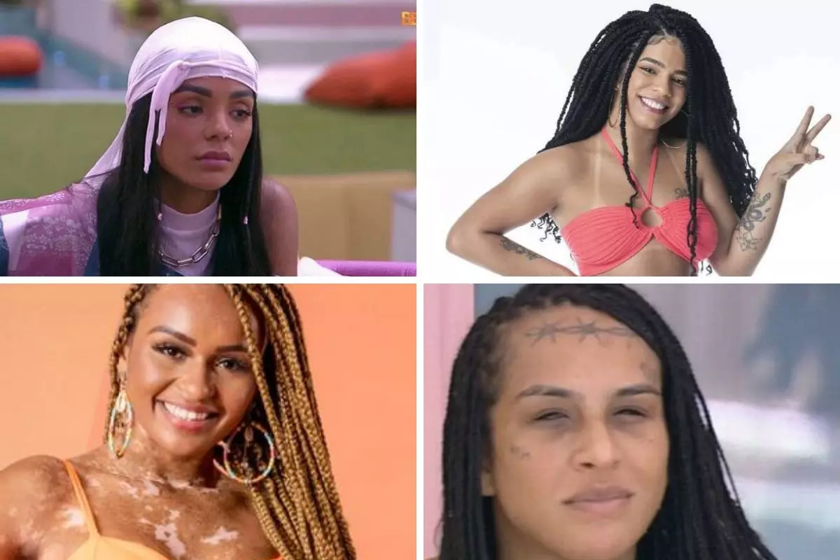 Brunna, Maria, Natália e Lina - retrato